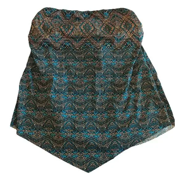 NWT Miraclesuit Hankini Tankini Swim Top Plus Sz 16 Luxor Nile Green - Picture 2 of 6